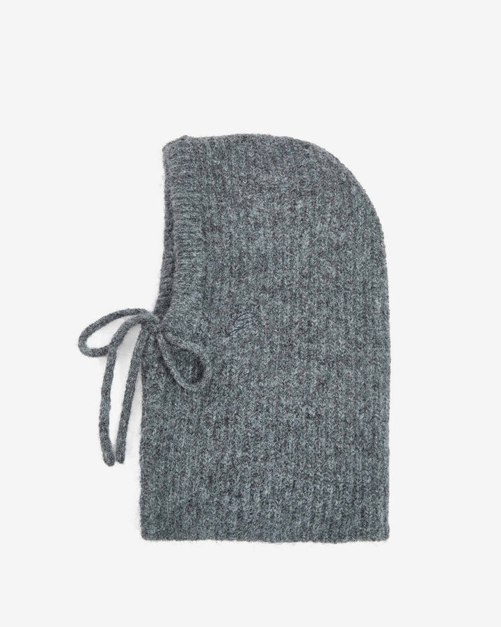 Cagoule en laine mélangée anthracite Samourai