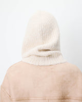 Wool-blend balaclava sable Samourai