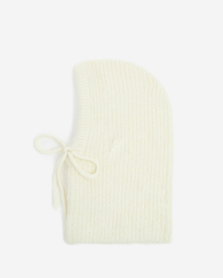 Wool-blend balaclava vanille Samourai