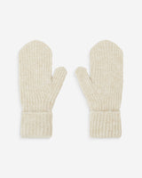 Wool-blend mittens sable Acajou