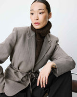 Knit snood chocolat Ansel