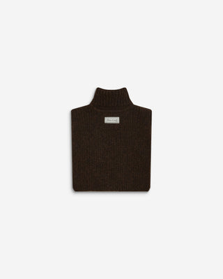 Knit snood chocolat Ansel