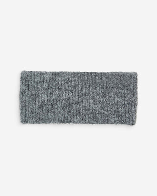 Bandeau croisé en maille anthracite Auden
