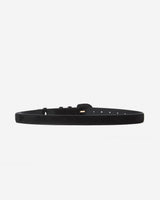 Ceinture en suédine boucle assortie noir Scotland