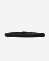 Ceinture en suédine boucle argenté noir Abbey
