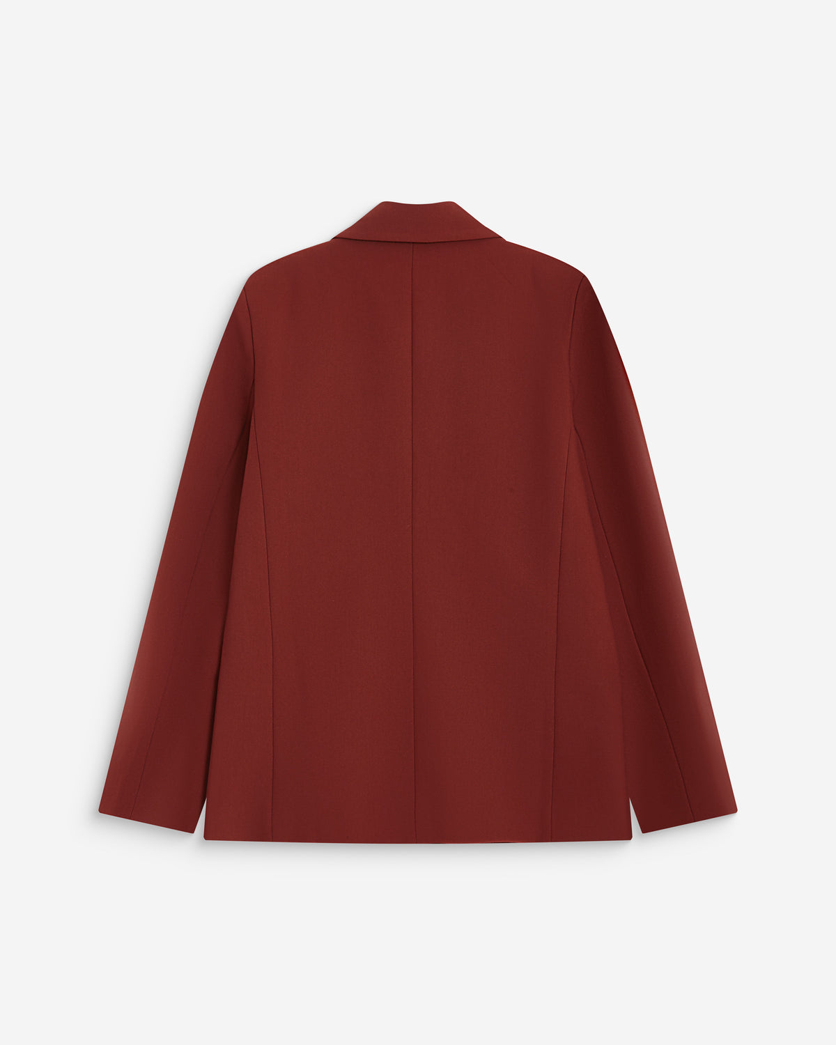 Double-breasted blazer terracotta Noix