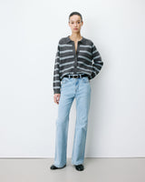 Jean flare délavé taille mi haute skyblue Joseph