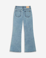 Jean flare délavé taille mi haute skyblue Joseph