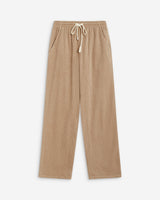 Pantalón de pana con cintura ajustable beige Liberty