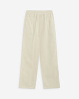 Corduroy pants with adjustable waist ecru Liberty
