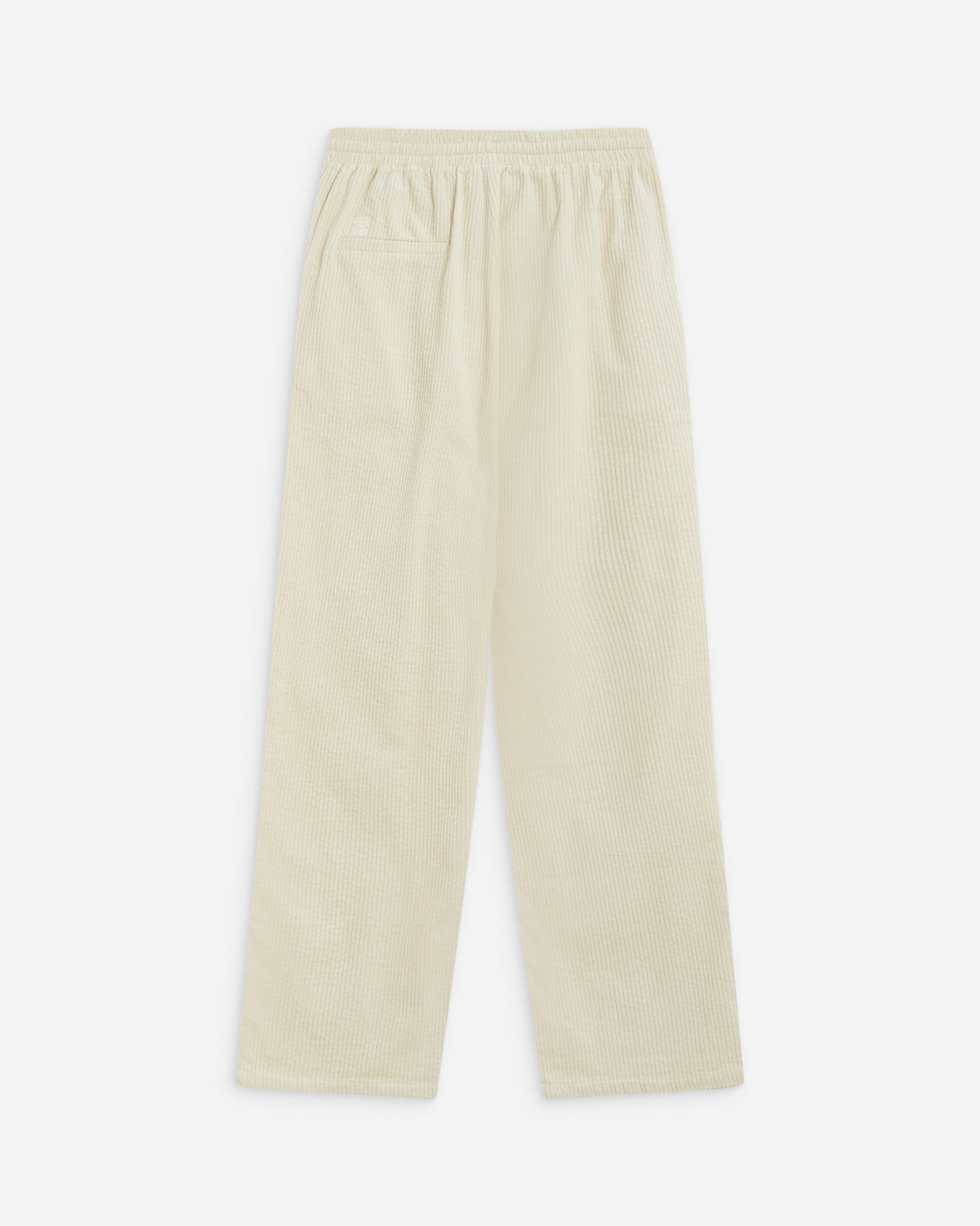 Corduroy pants with adjustable waist ecru Liberty