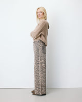 Jean taille haute loose imprimé leo Socca