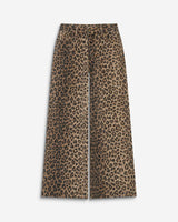 Jean taille haute loose imprimé leo Socca