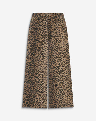 Jean taille haute loose imprimé leo Socca