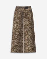 Jean taille haute loose imprimé leo Socca