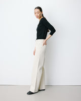 High-rise straight jeans sable Jacob