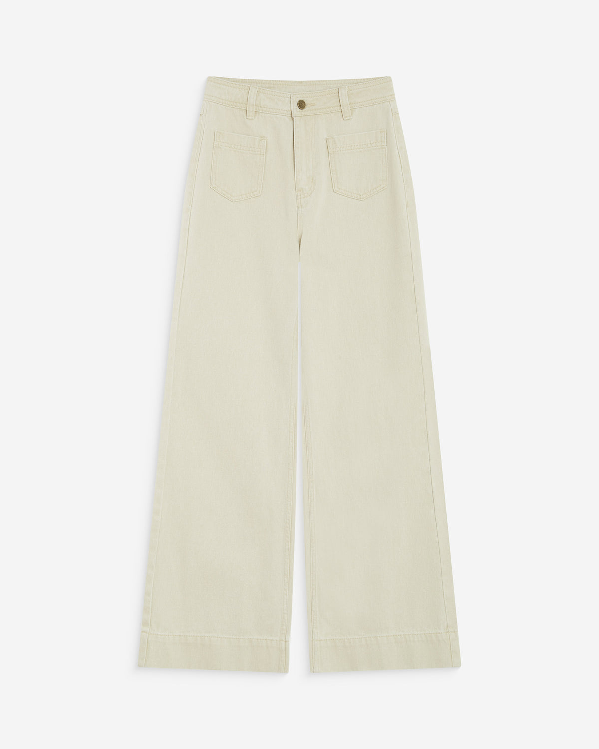 High-rise straight jeans sable Jacob