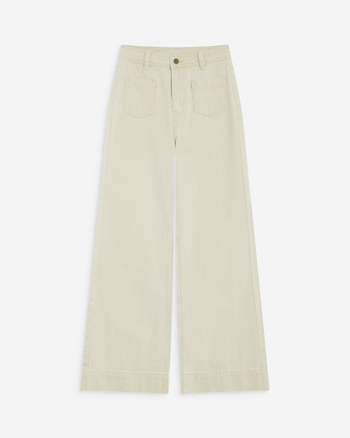 High-rise straight jeans sable Jacob