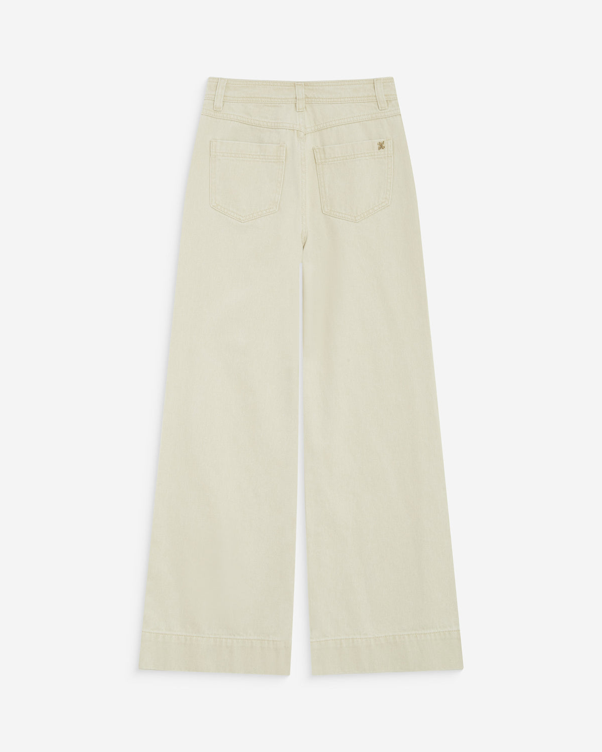 High-rise straight jeans sable Jacob