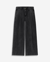 Jean baggy taille mi haute blackwashed John