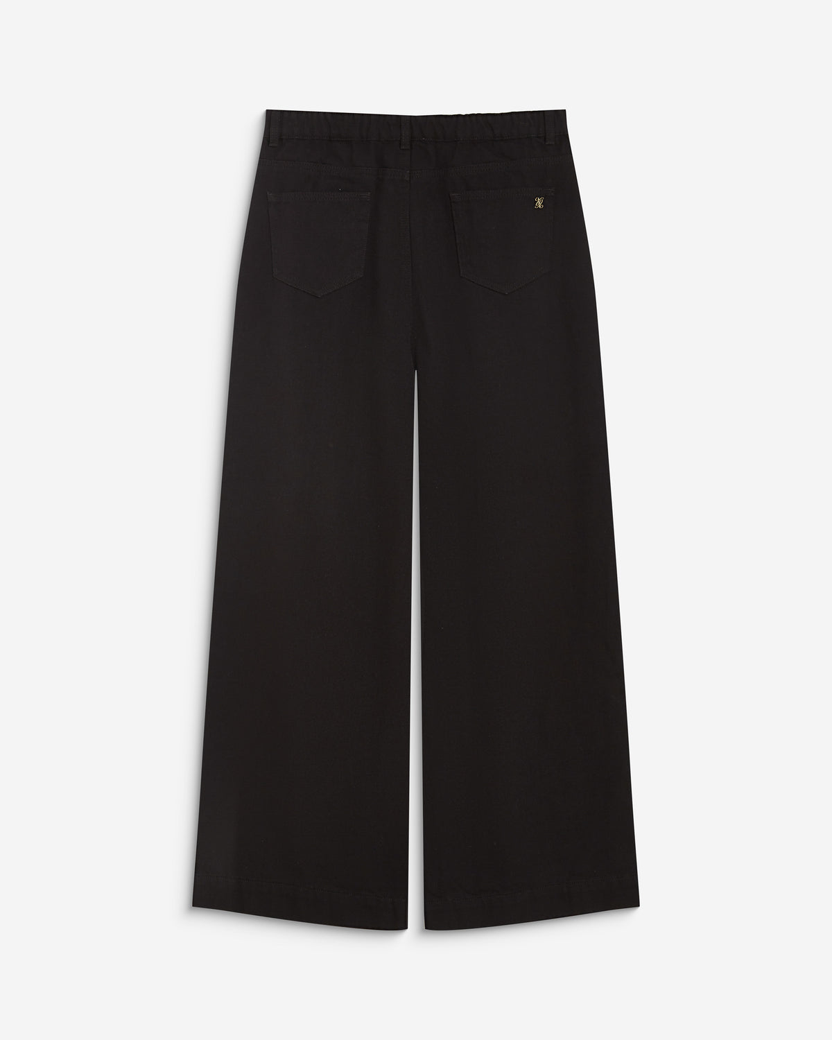Jean baggy taille mi haute chocolat John