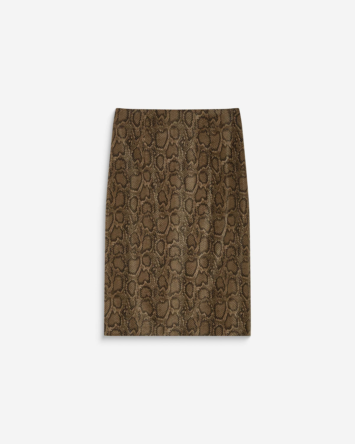Jupe fourreau similicuir taille haute python Acacia