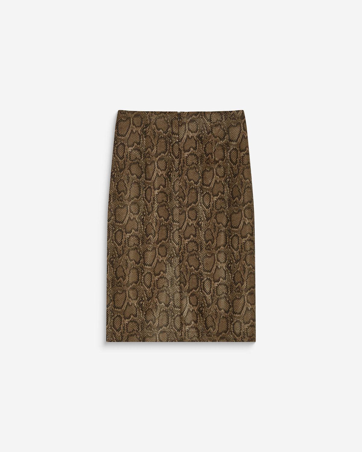 Jupe fourreau similicuir taille haute python Acacia