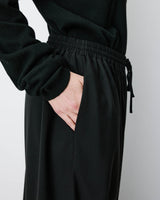 High-rise balloon pants noir Aniel