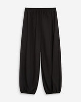 High-rise balloon pants noir Aniel