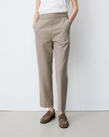 Cigarette gabardine pants beige Armstrong