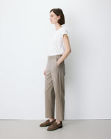 Cigarette gabardine pants beige Armstrong