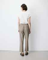 Cigarette gabardine pants beige Armstrong