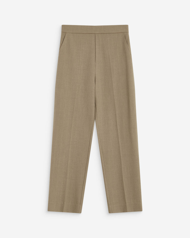Cigarette gabardine pants beige Armstrong