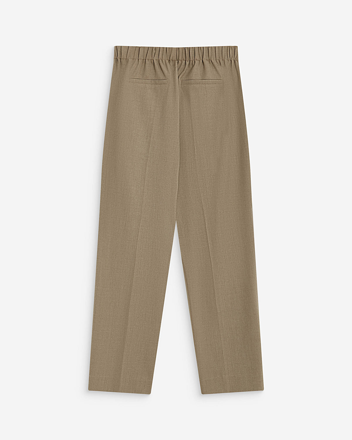 Cigarette gabardine pants beige Armstrong