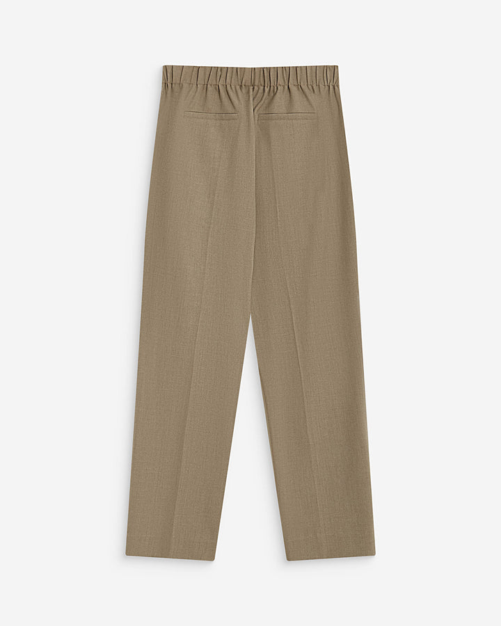 Cigarette gabardine pants beige Armstrong