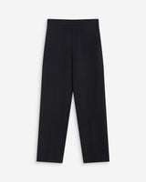 Pantalon cigarette court taille haute marine Armstrong