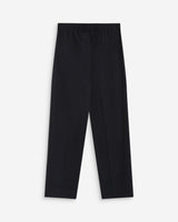 Pantalon cigarette court taille haute marine Armstrong