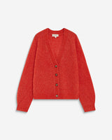 Cardigan oversize manches longues sanguine Saluda