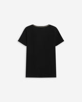 Camiseta de manga corta noir Aurelien
