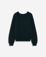 Backless knit sweater emeraude Anthemis