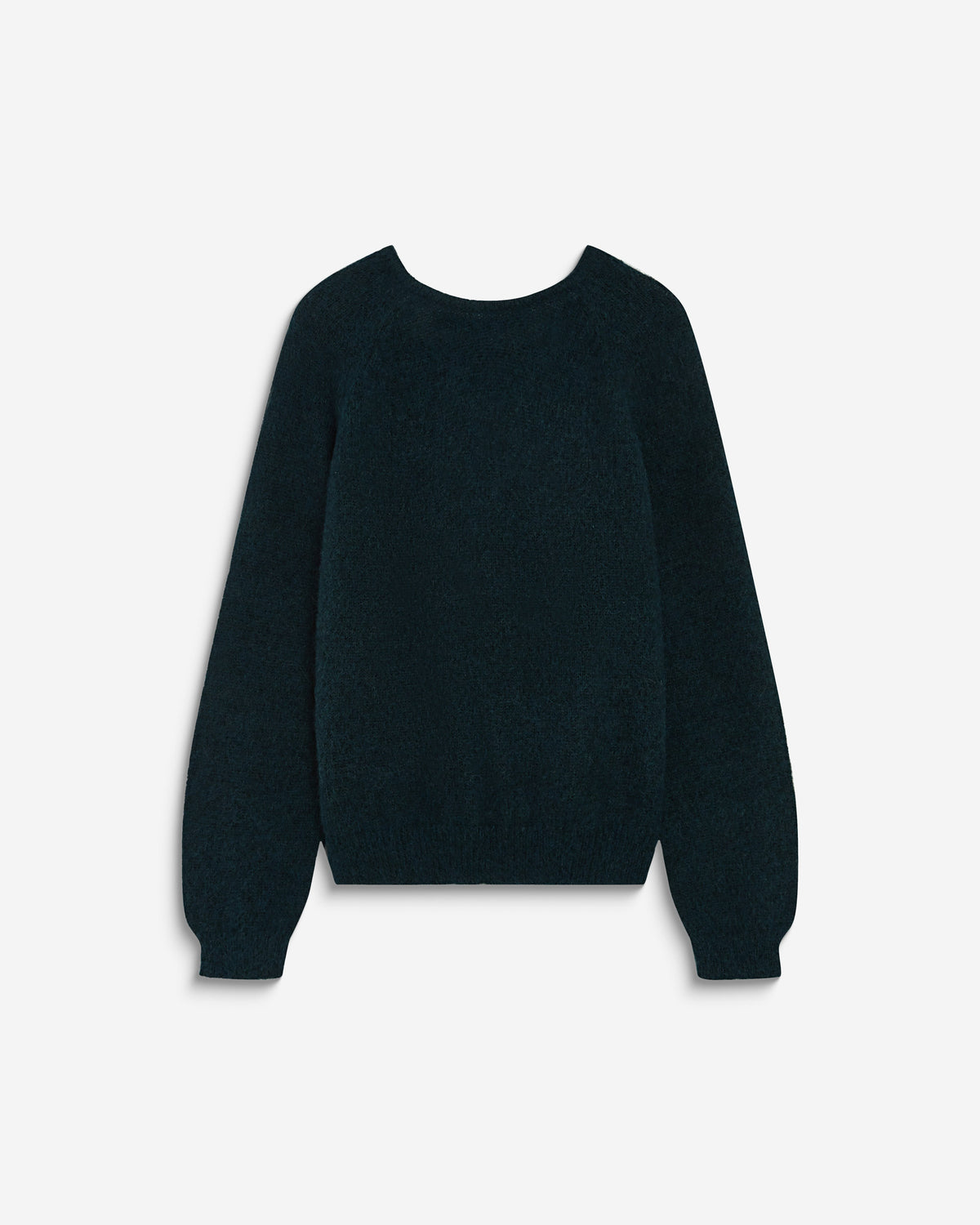 Backless knit sweater emeraude Anthemis