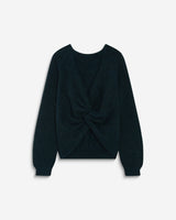Backless knit sweater emeraude Anthemis