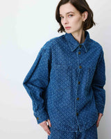 Chemise en denim à motif mediumblue Adriana