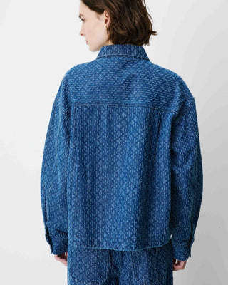 Chemise en denim à motif mediumblue Adriana