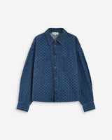 Chemise en denim à motif mediumblue Adriana