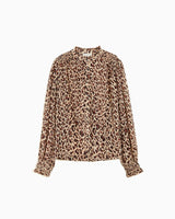 Blouse fluide ample à imprimé leo Almira