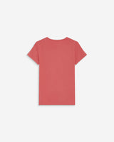 T-shirt col rond à message blush Amoris