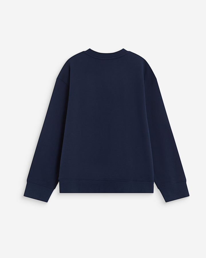 Sudadera cuello redondo con texto marine Armandio