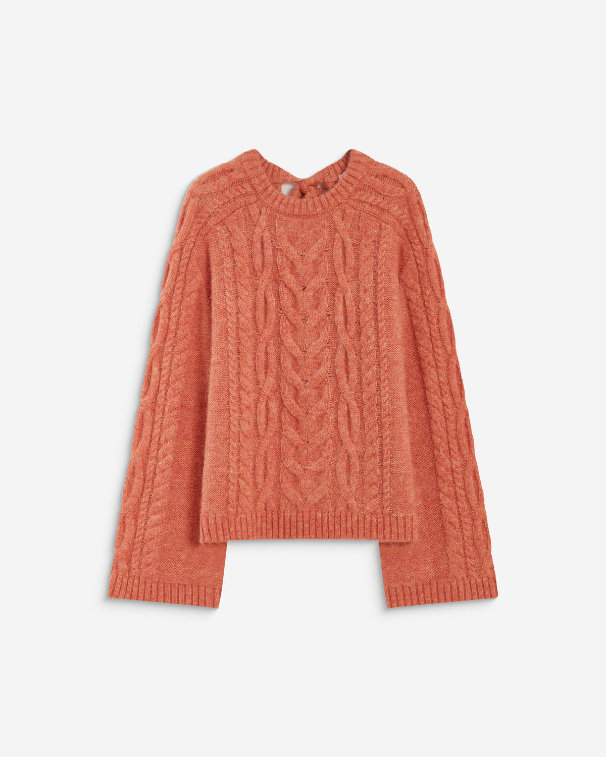 Pull torsadé à nouer au dos peche Arcelin