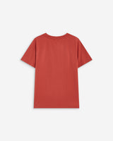 T-shirt en coton à message imprimé blush Amadis